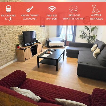 "Colbert Triplex" 3 Chambres - Balcon - Patio - Cathedrale 투르 외부 사진